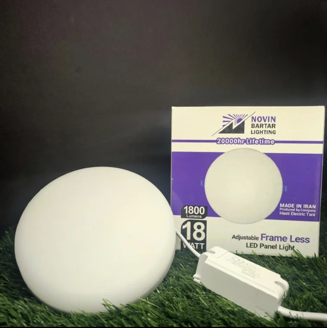 پنل فول لایت ۱۸وات گرد